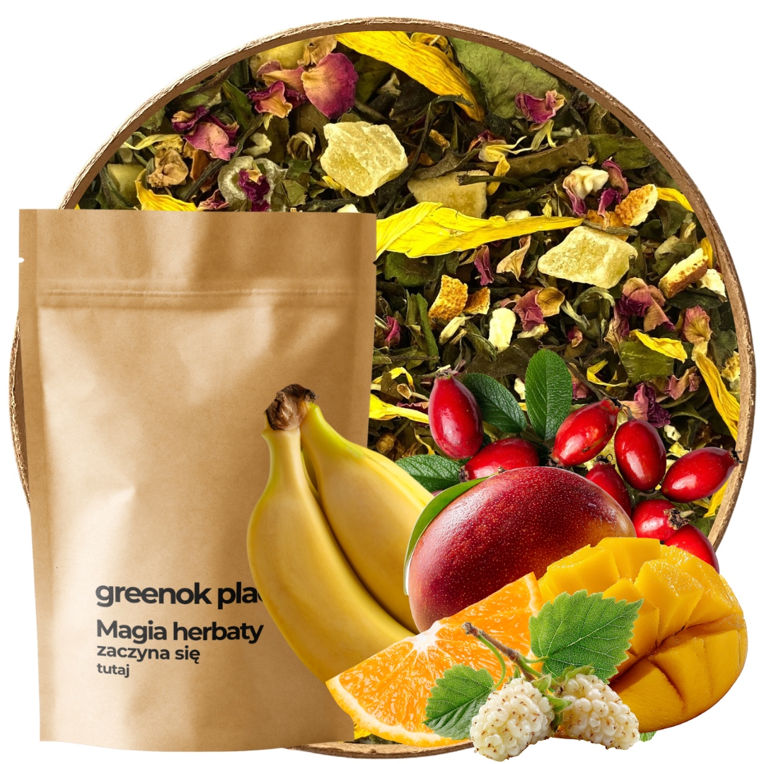 Bílý Čaj Letní Ráno 1000g pai mu tan mango pomeranč Aromatický