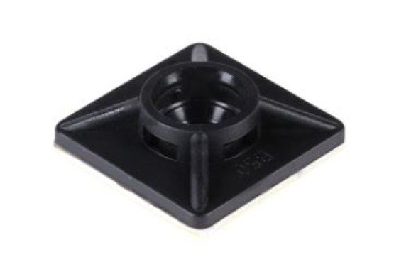 Podstawka Do Opasek Kablowych 3,6mm 19x19 100szt