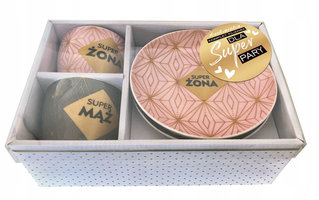 

Filiżanki z Podstawkami Praktyczny na Ślub