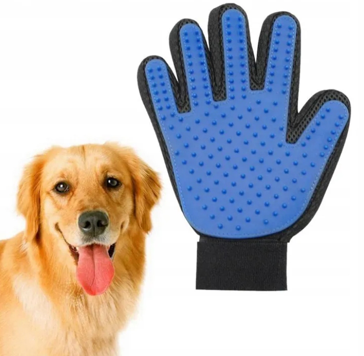 

Rękawica Szczotka Do Czesania Sierści Psa Kota Moc