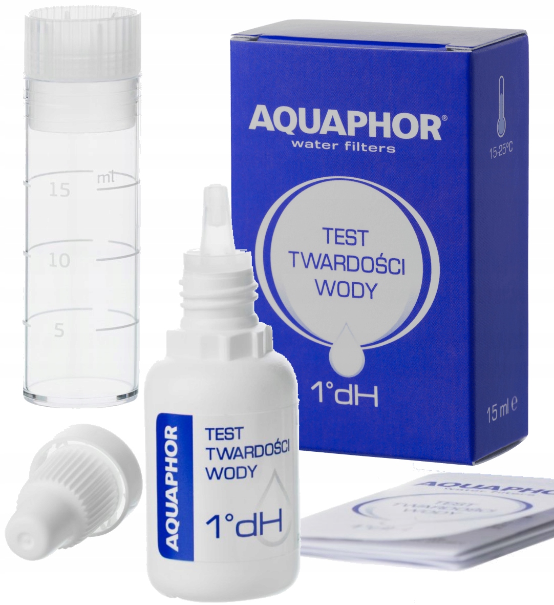 

Dokładny tester twardości wody Aquaphor