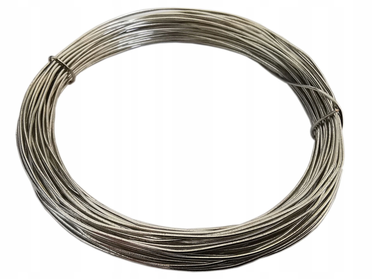 

Srebrzanka 1,2mm 50g/5mb drut srebrzony