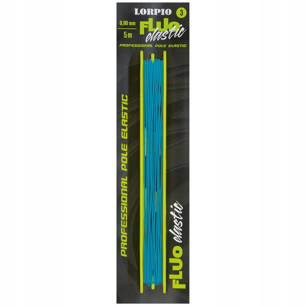 Амортизатор LORPIO резиновый для Полюса FLUO ELASTIC Blue 0,9 мм 5 м