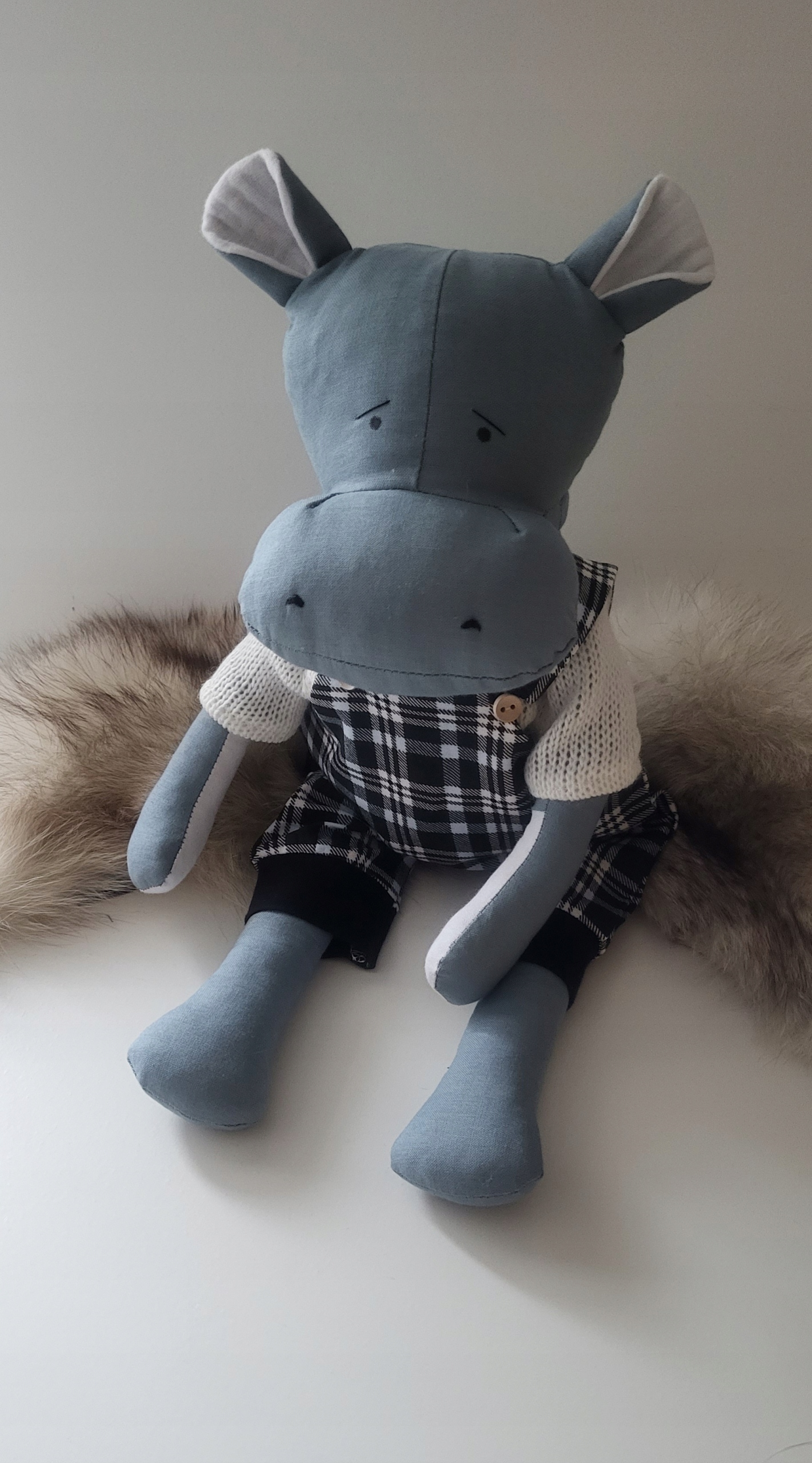 Hipcio hipek hroch mazlíček ruční práce