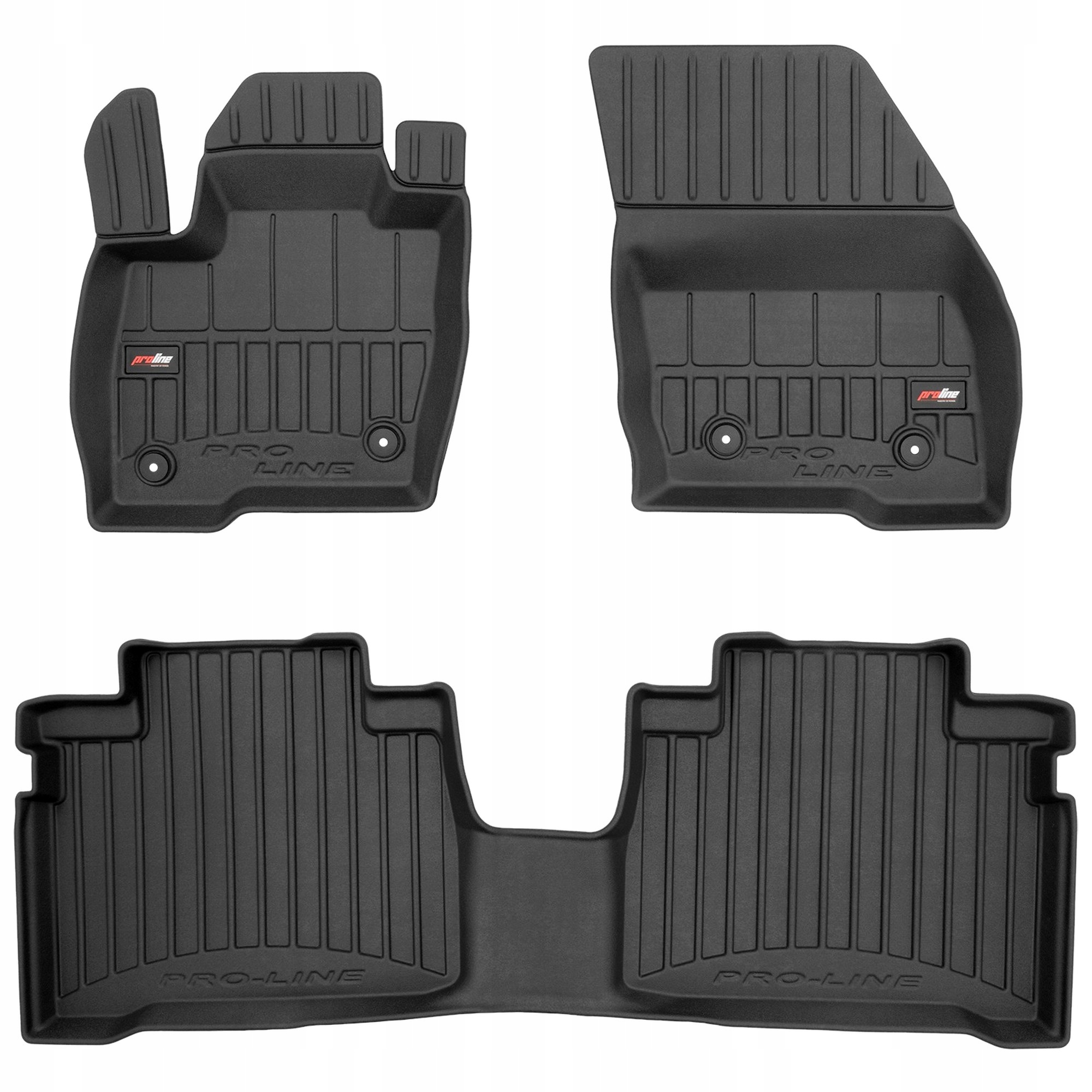 Dywaniki gumowe 3D Ford S-Max II 2014-2023