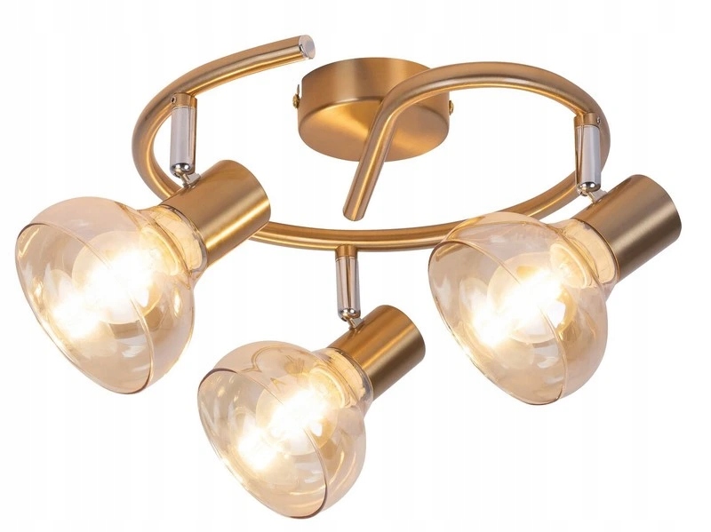 Holly stropní bodové svítidlo max. 3x40W E14 IP20 antická zlatá