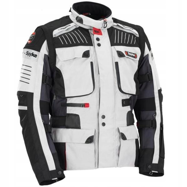 Motocyklová Bunda Spyke Pathfinder Wp Man Grey/black VEĽ.46 Iigat