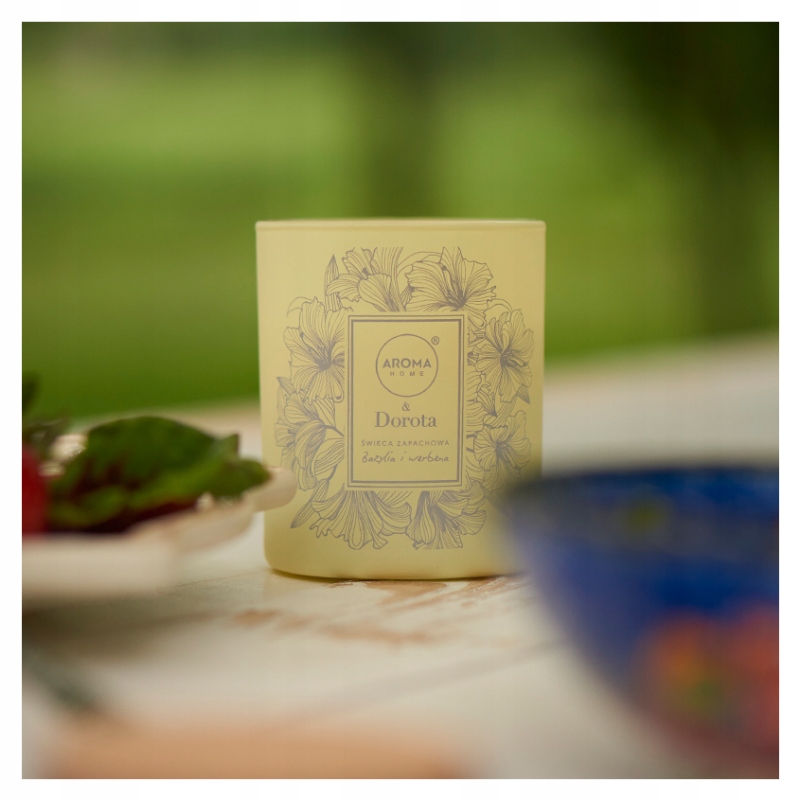 DOROTA SZELĄGOWSKA ŚWIECZKA ŚWIECA BAZYLIA WERBENA Skład inna