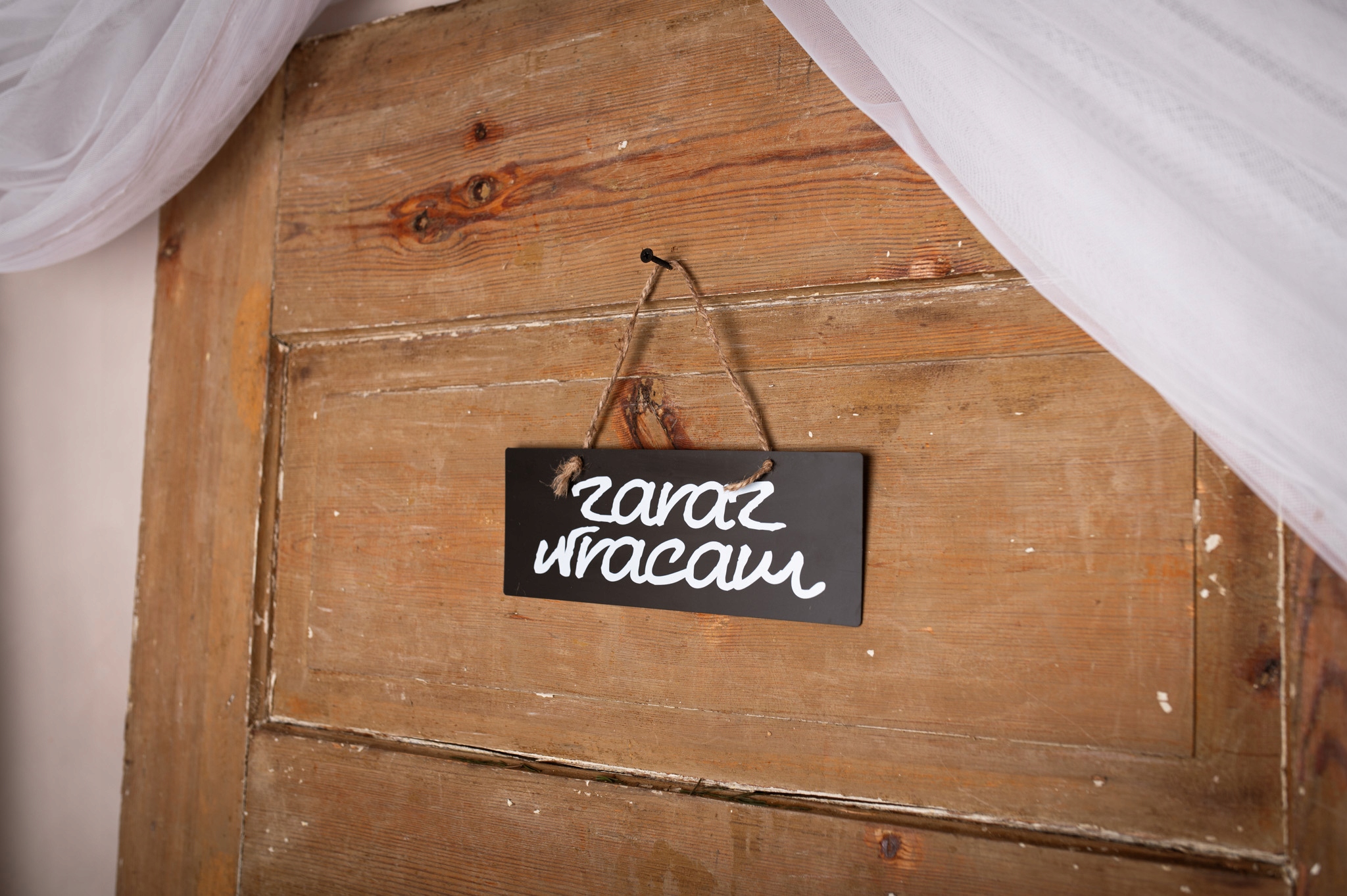 Tabliczka kredowa ZARAZ WRACAM Marka Inna