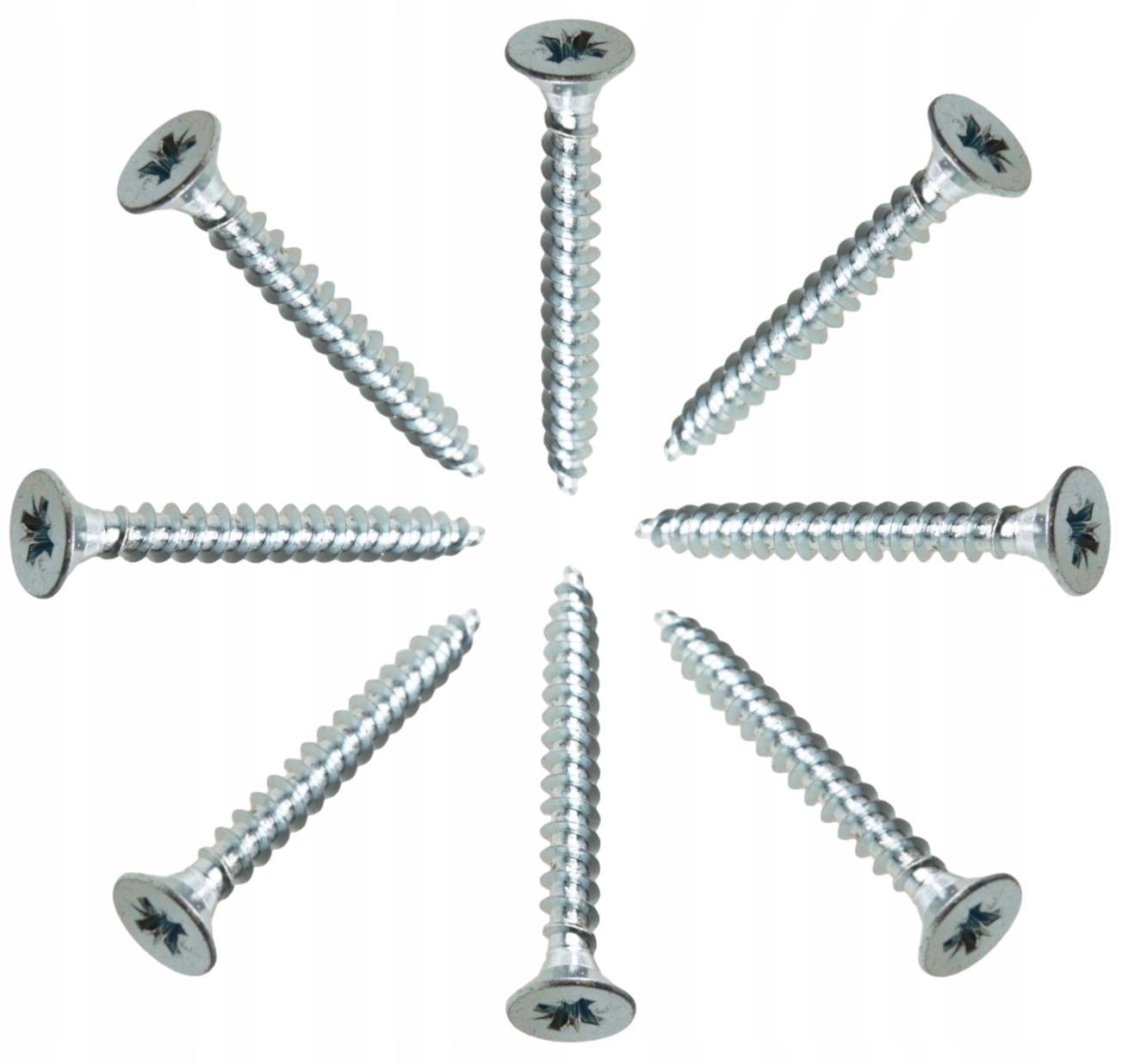 Wkręty hartowane do drewna 4,0 x 30 mm ocynk Producent inna