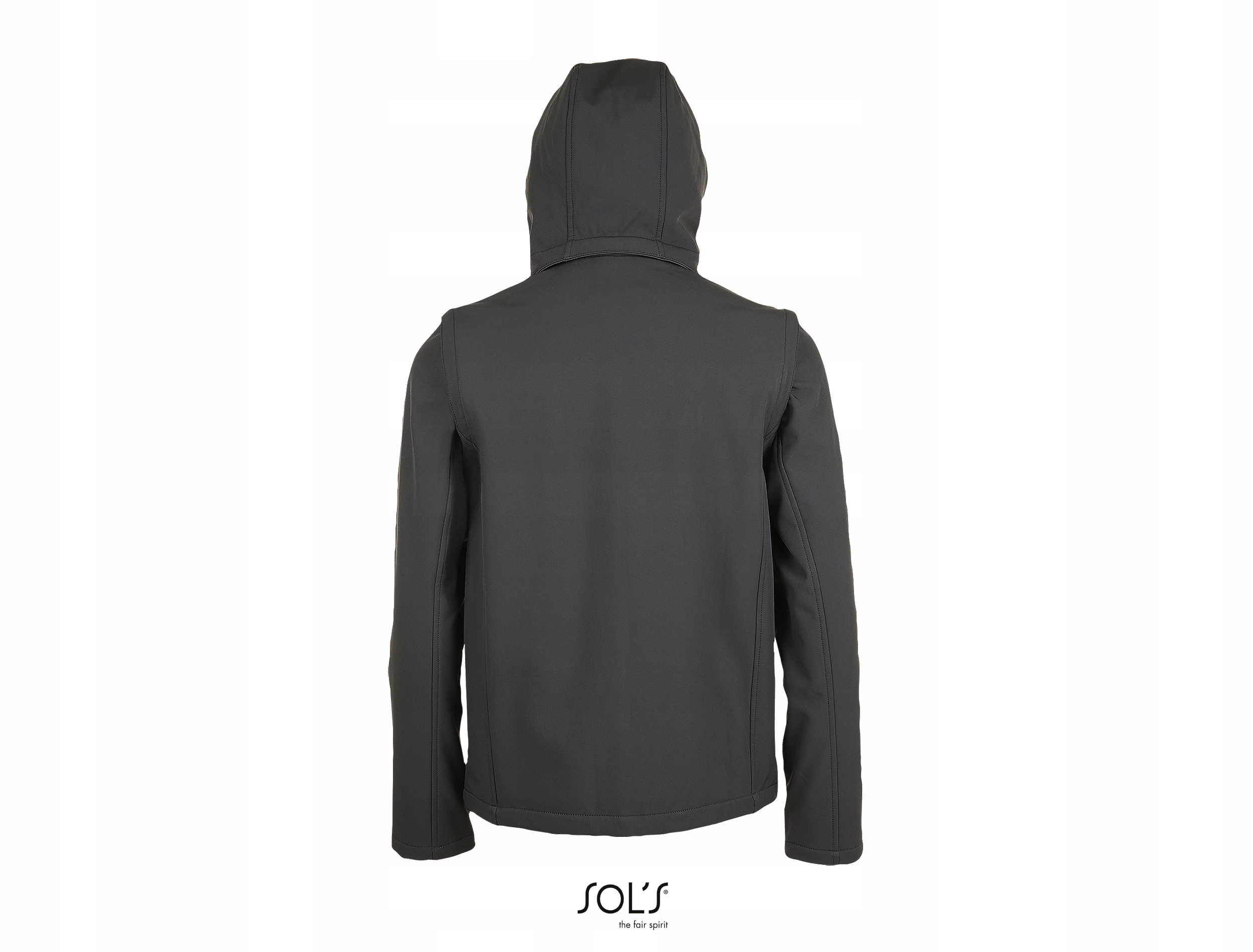 Kurtka unisex SoftShell Transformer wodoodporna Szara S Marka Sol's