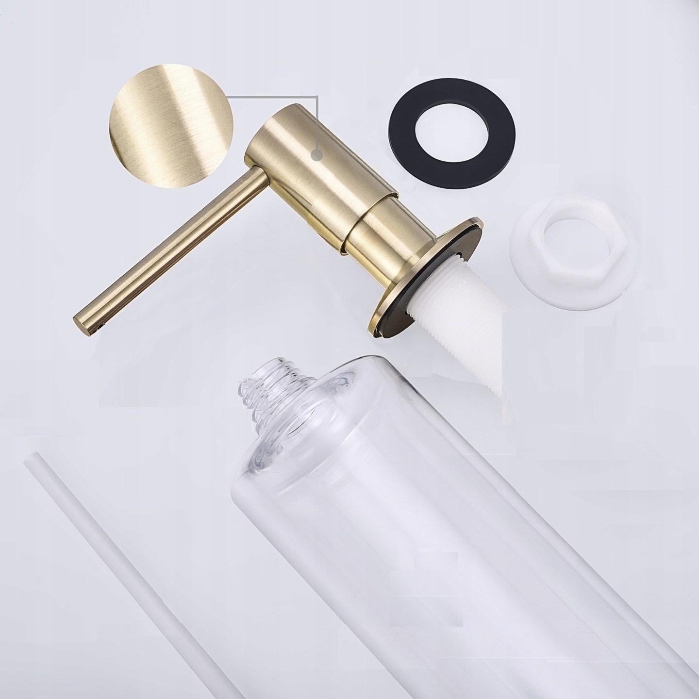 Dozownik kuchenny złoty mat - Premium Linia New Design