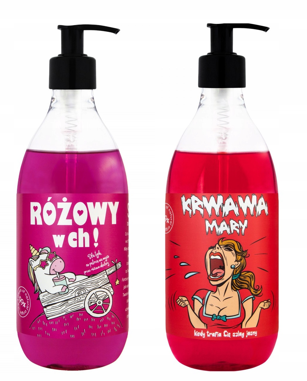 LAQ SHOTS ZESTAW ŻELI DLA KOBIET RÓŻ CH!+KR.MARY