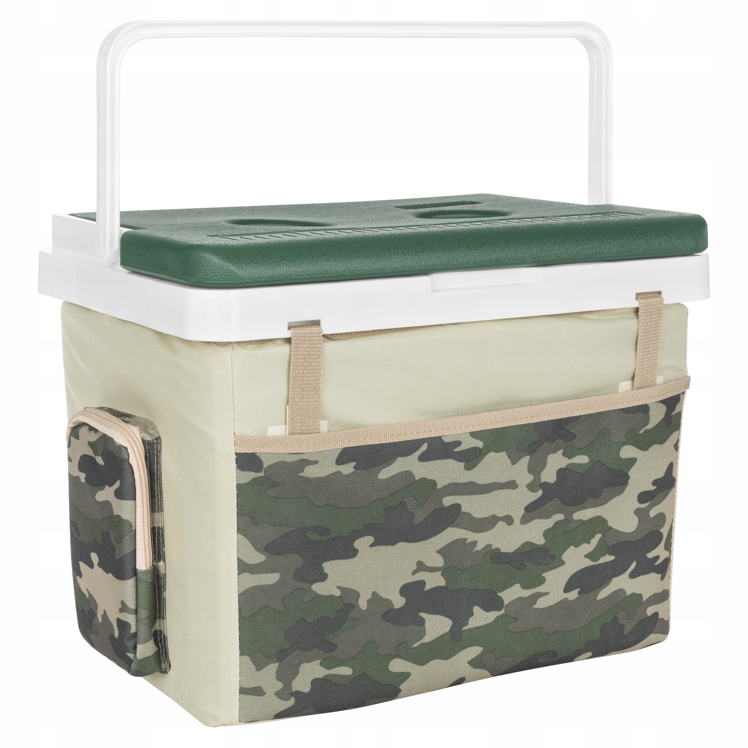 Turistická Chladnička Automobilová Přenosná Na Vložky 20L Maskáčový 38x28x29 CM