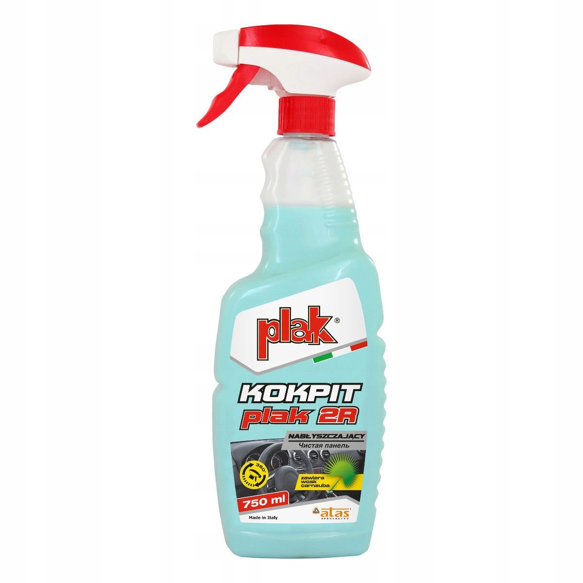

Atas Plak Płyn Nabłyszczający Do Kokpitu 750ML