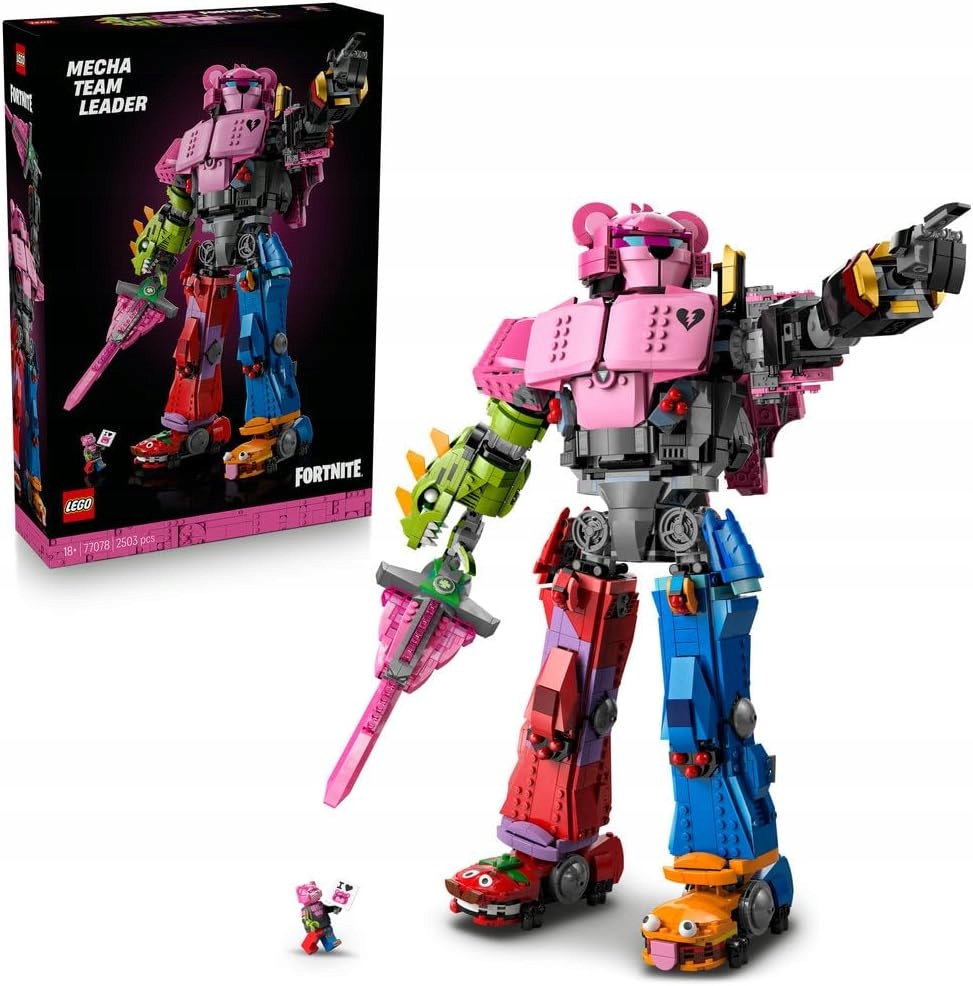 Lego Fortnite Velitel Mechů, stavebnice pro dospělé