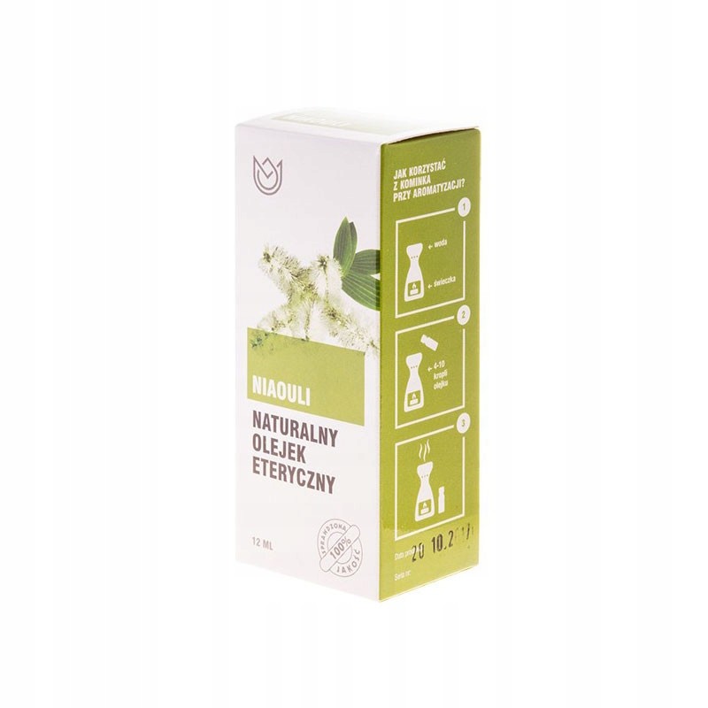 

Naturalny olejek eteryczny 12ml Niaouli Ból Głowy