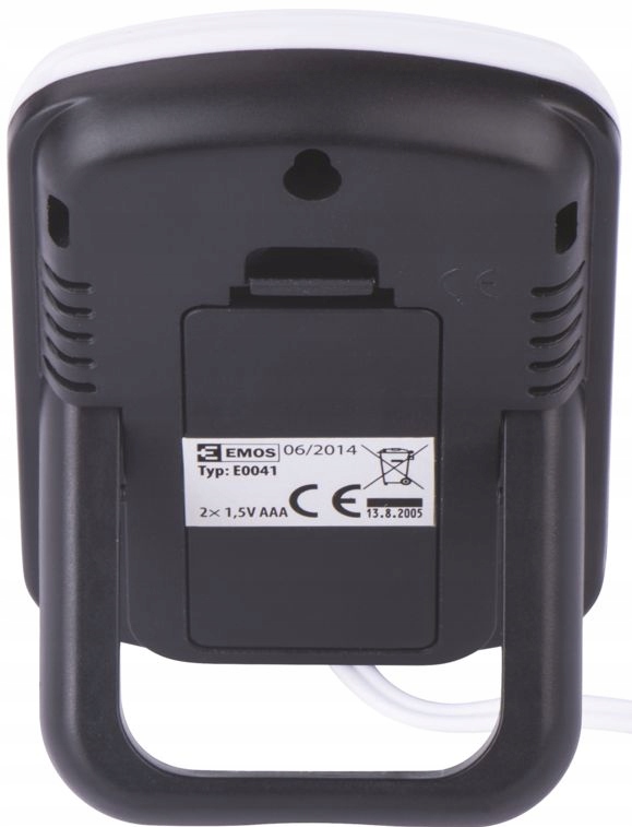 Termometr 0°C do +60°C, sonda -40°C do +60°C, Emos, E0041 Kolor czarny