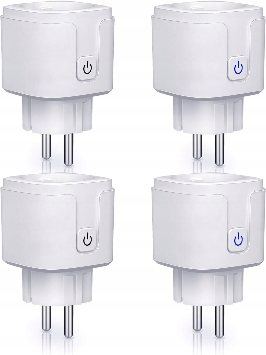 Inteligentne gniazdko Wi-Fi Alexa Google Home 4 sztuki Powystawowe