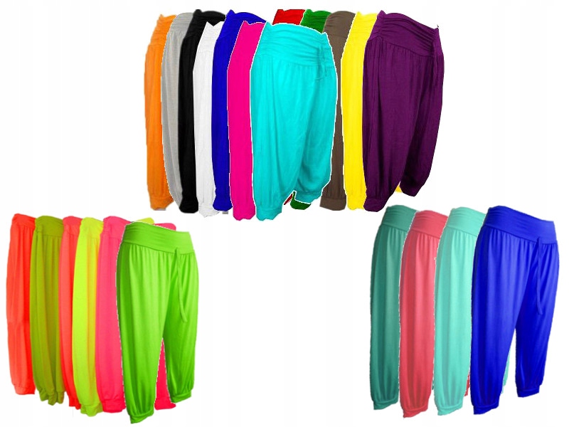 

Alladyny Alladynki Rybaczki Spodnie Pumpy Baggy