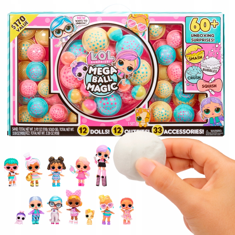 L.O.L. Mega Ball Magic Dolls