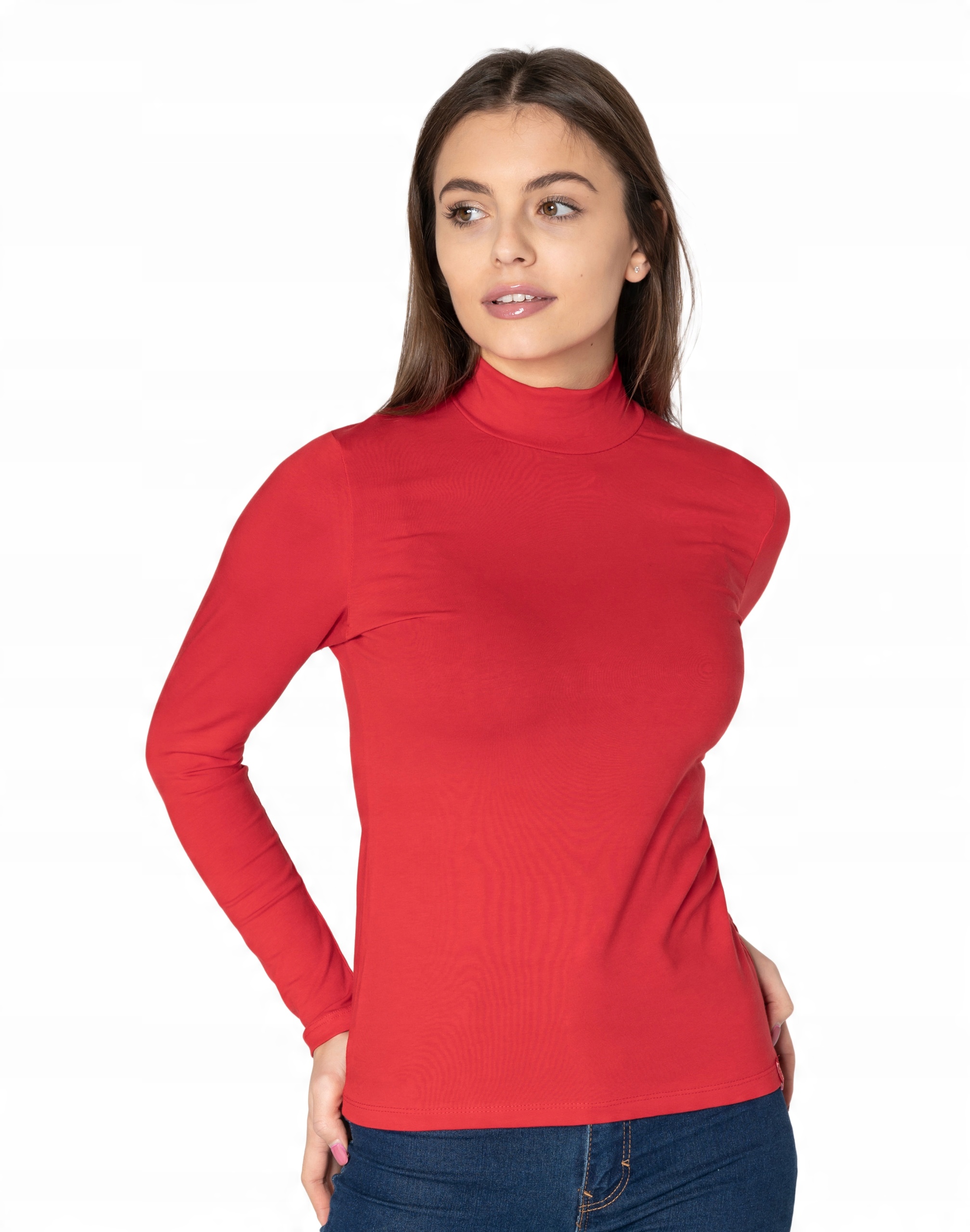 

Półgolf Damski Cienki Sweter Golf 8111-03 r XL/XXL