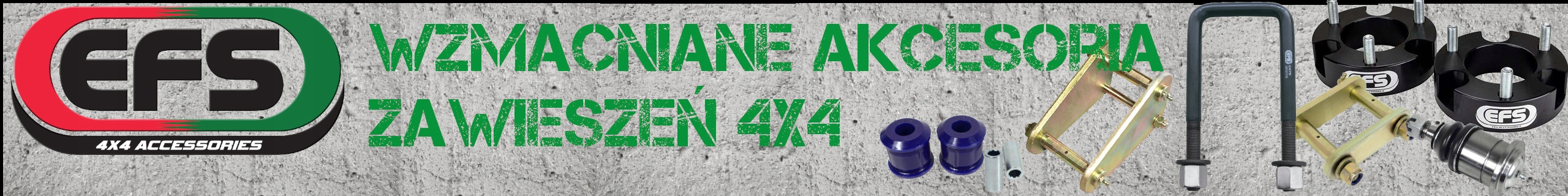 PODKŁADKI AMORTYZATORÓW RANGER FJ CRUISER HILUX 4RUNNER LAND CRUISER Producent części EFS 4WD
