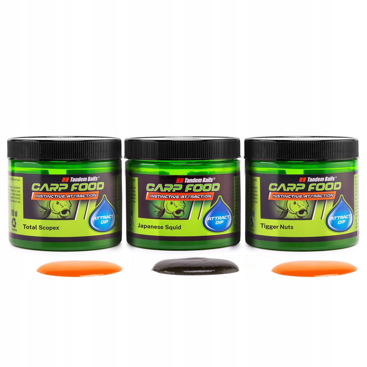 Dip Karpiowy Carp Food Attract 100ml Mix nr 3 3 sztuki