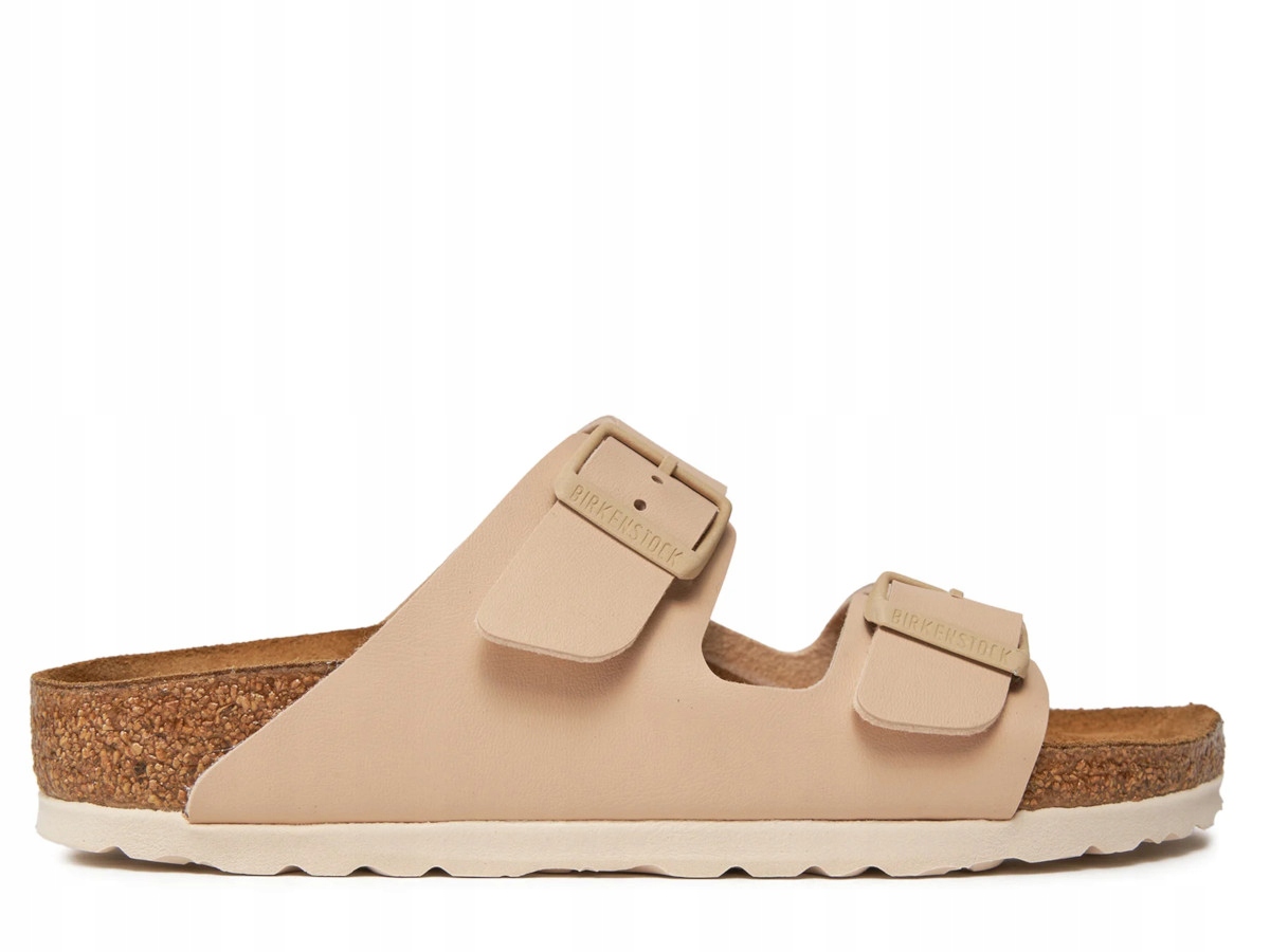 Klapki Birkenstock Arizona Bf Narrow Beżowe 36