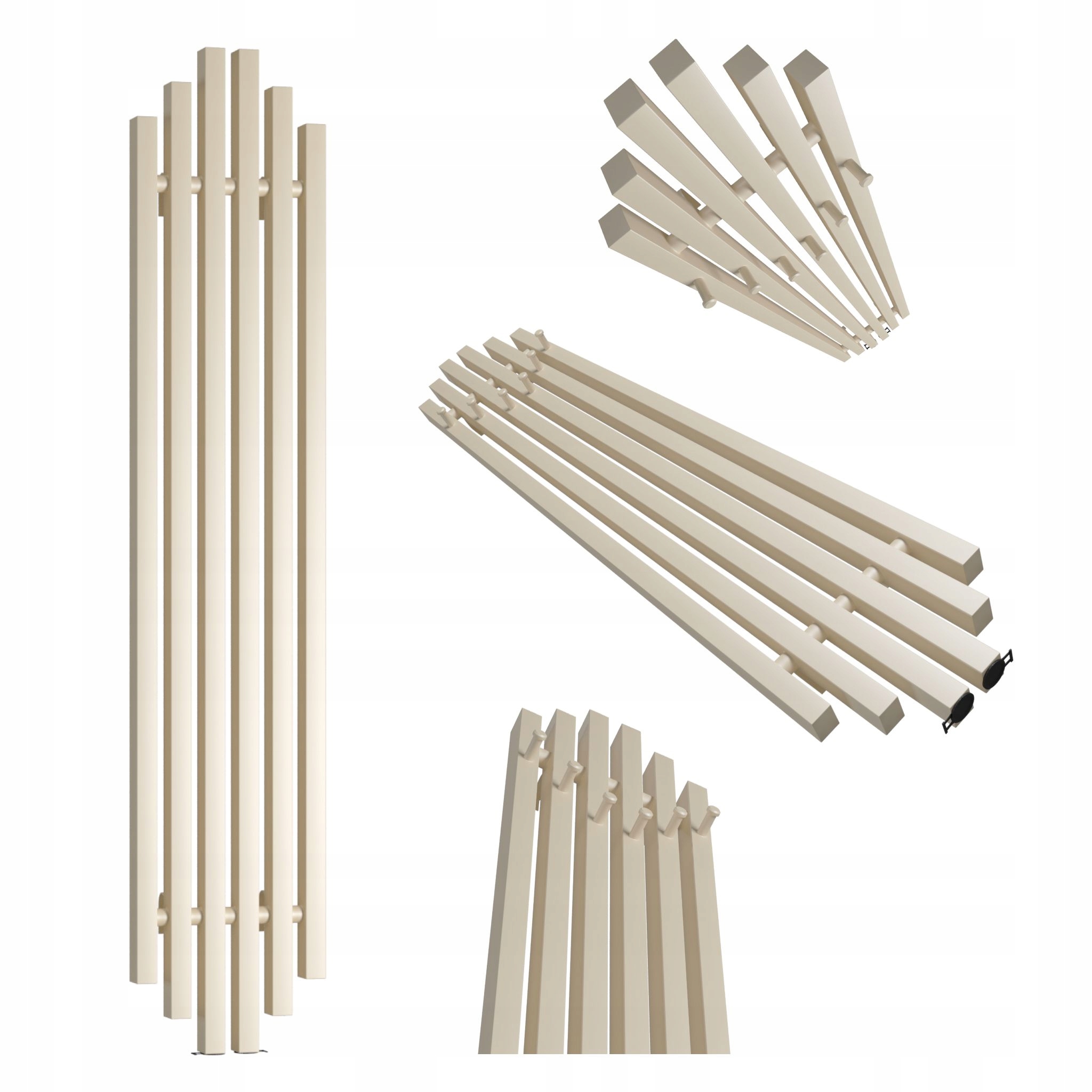 Dekorativní radiátor Bigben Hook 120x28 quartz 1