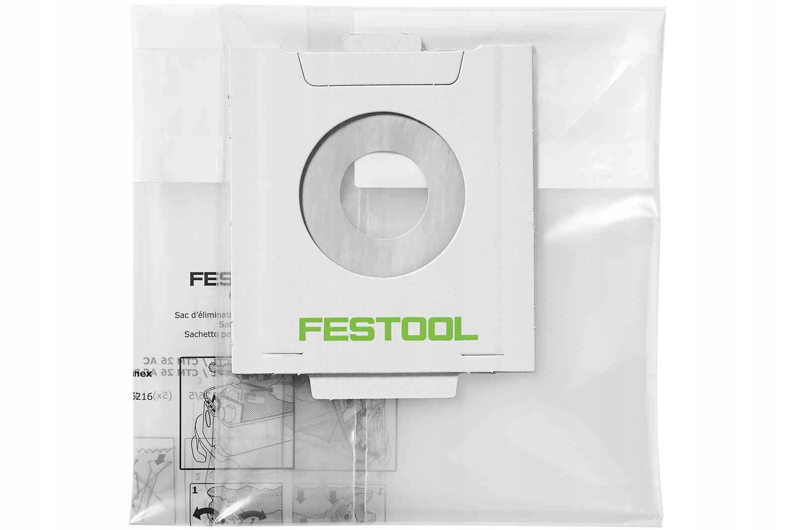 Festool Mikrotenový sáček jednorázový Ens-ct 26 AC/5