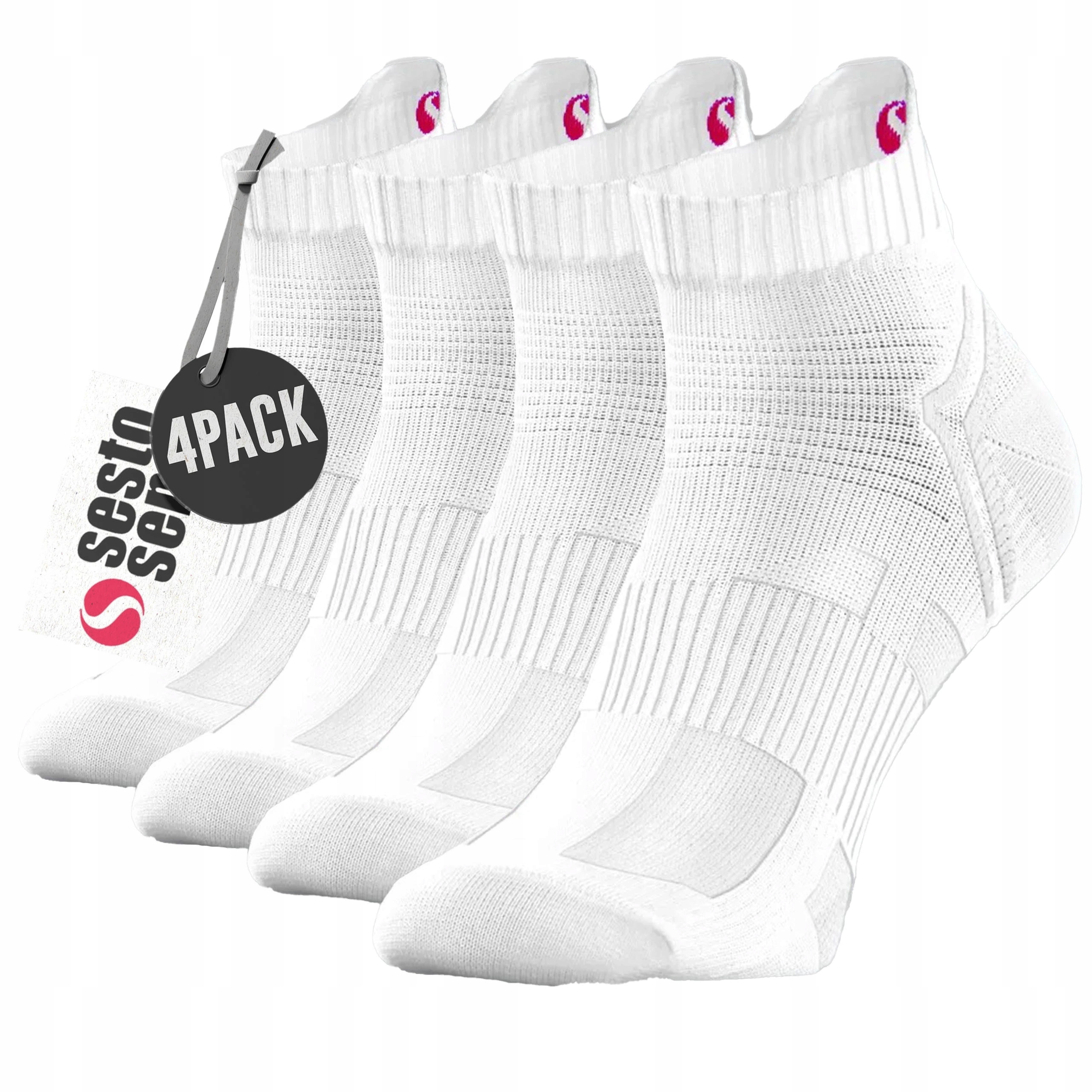 Skarpety Męskie krótkie sportowe Sport Socks SKB08 Sesto Senso *43-46