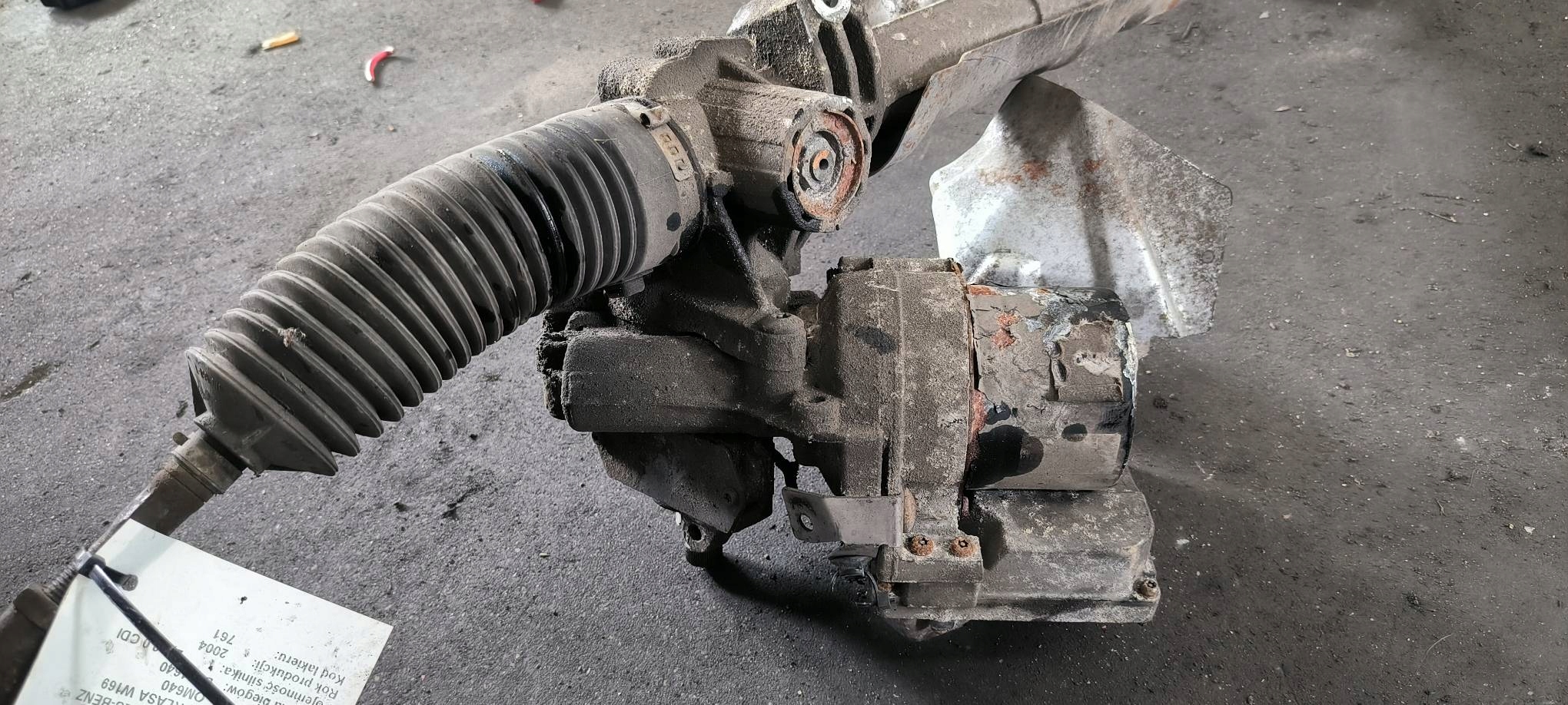 control MERCEDES-BENZ A-KLASA W169