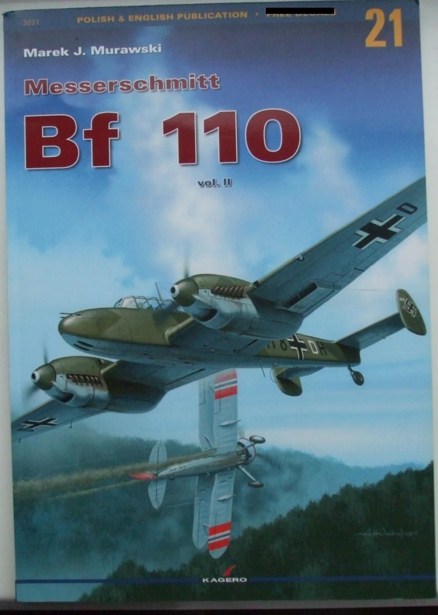 Messerschmitt Bf 110 vol. II (bez mrzáků) Kagero