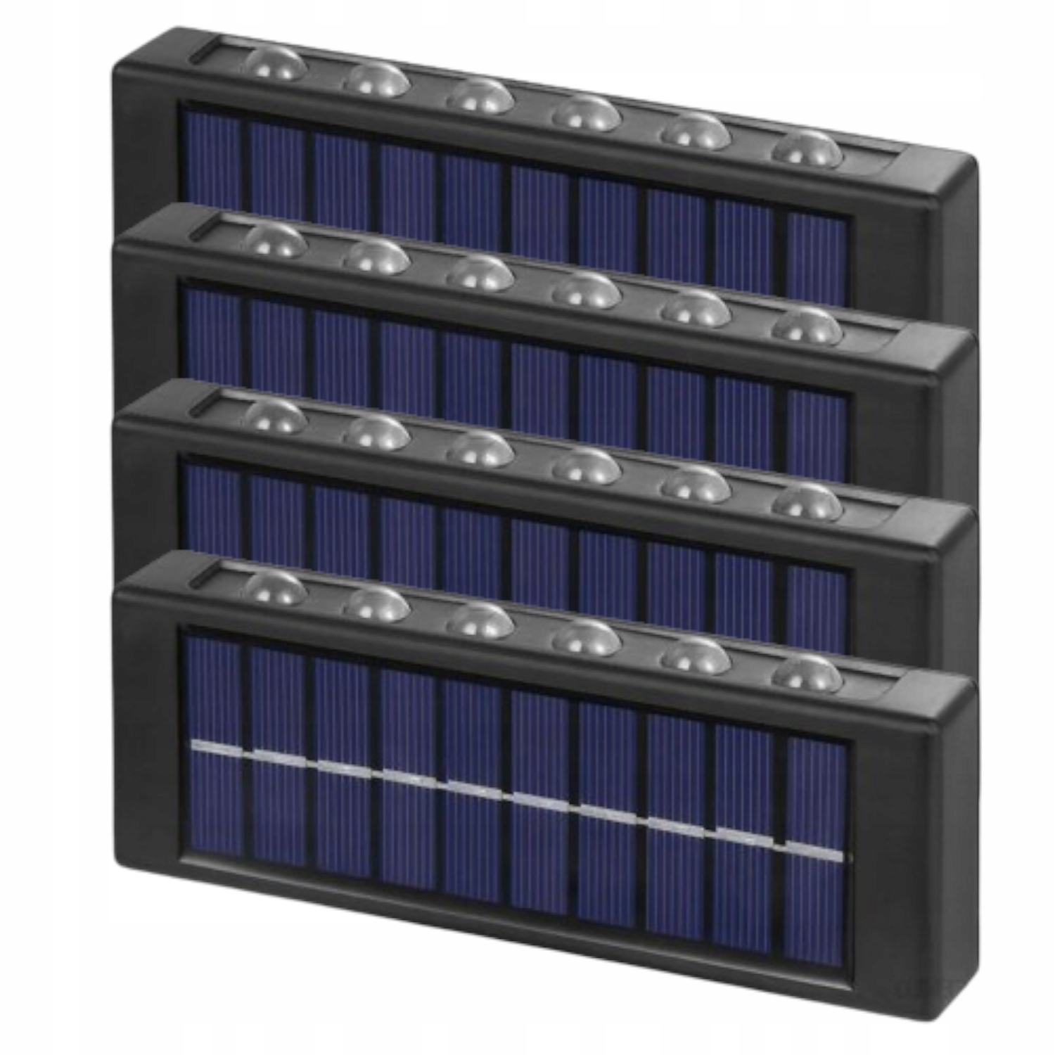 4x Solární lampa Solární Led venkovní zahradní lampa na balkon Terasa