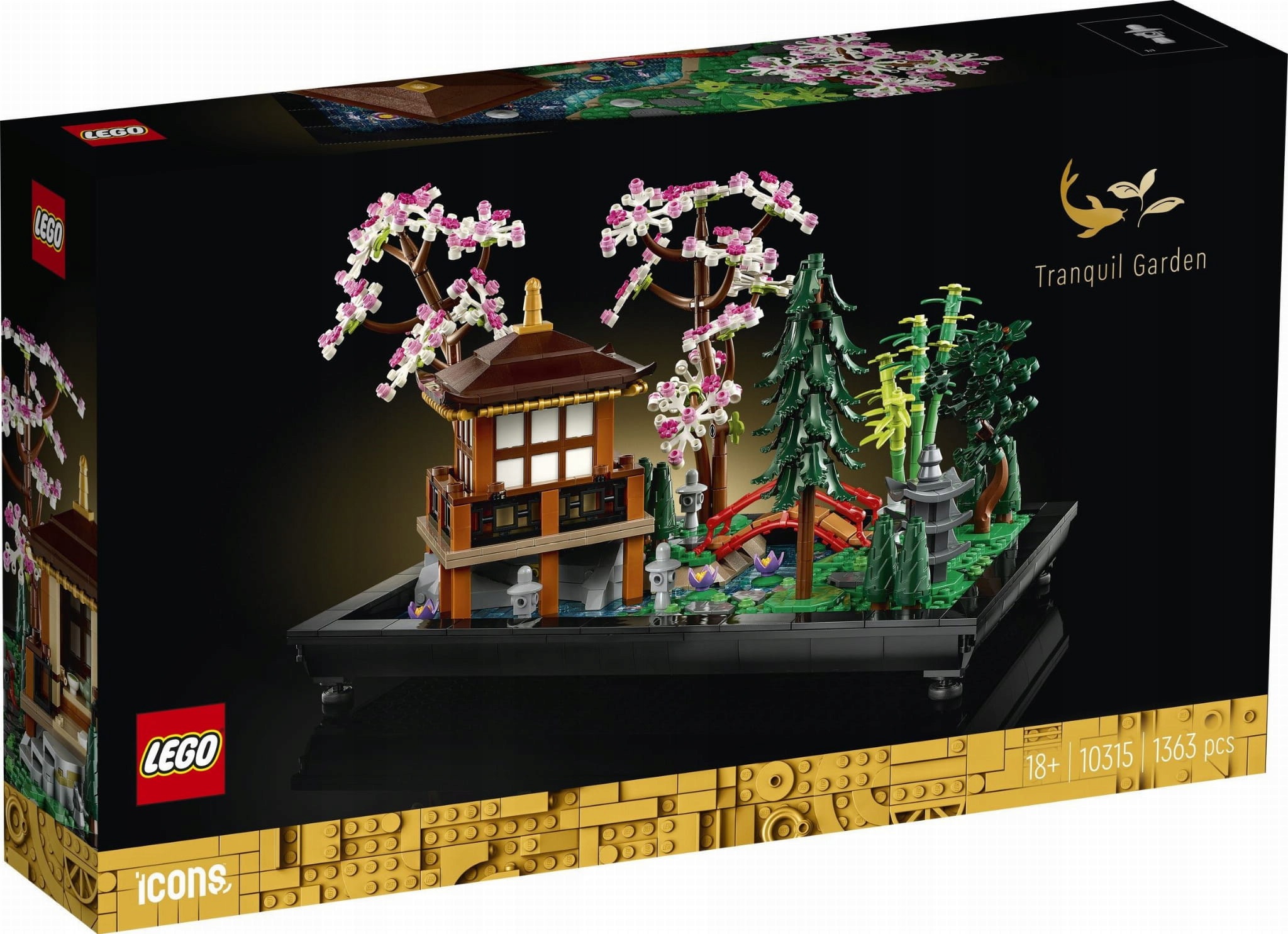 stavebnice Lego Icons 10315 Klidná zahrada