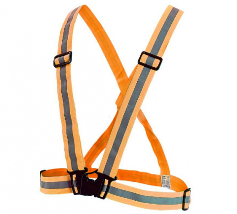 SZELKI ODBLASKOWE KAMIZELKA ODBLASKOWA DROGOWA Kolor pomarańczowy