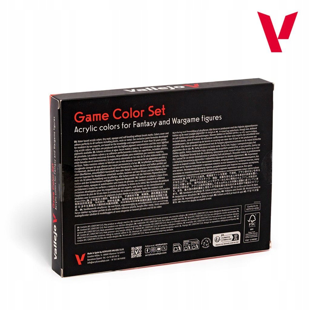 Vallejo: 72.299 Game Color Úvodní Sada (16X18 ML)