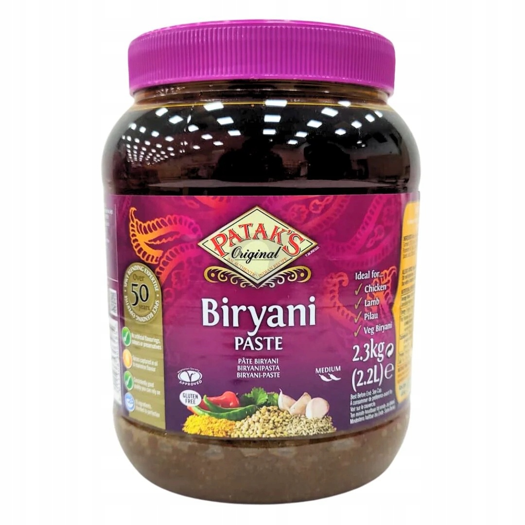 Levně Kořenící pasta Pataks Biryani Paste 2,3 kg