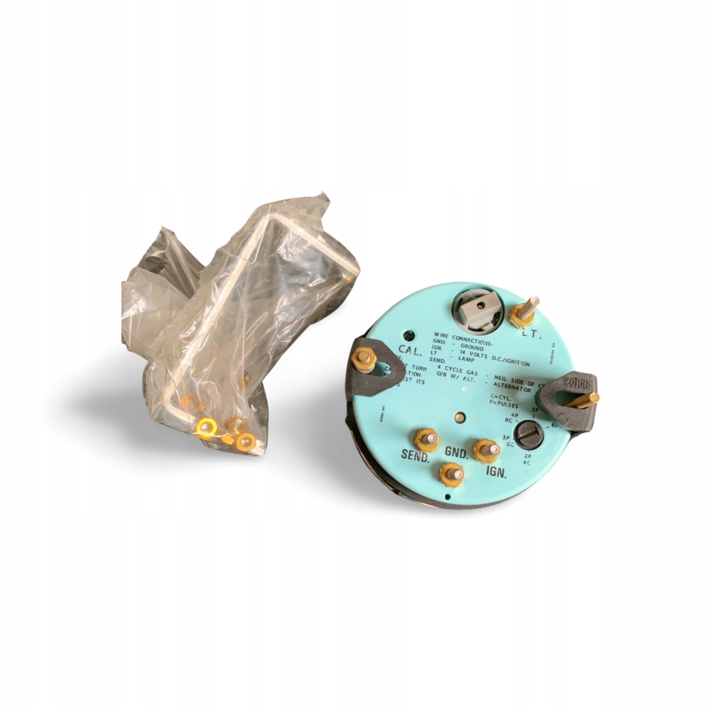 Obrotomierz Uflex 7000 RPM Licznik Zegar Jacht Wskaźnik obrotów biały Kod producenta 1-D-2360909