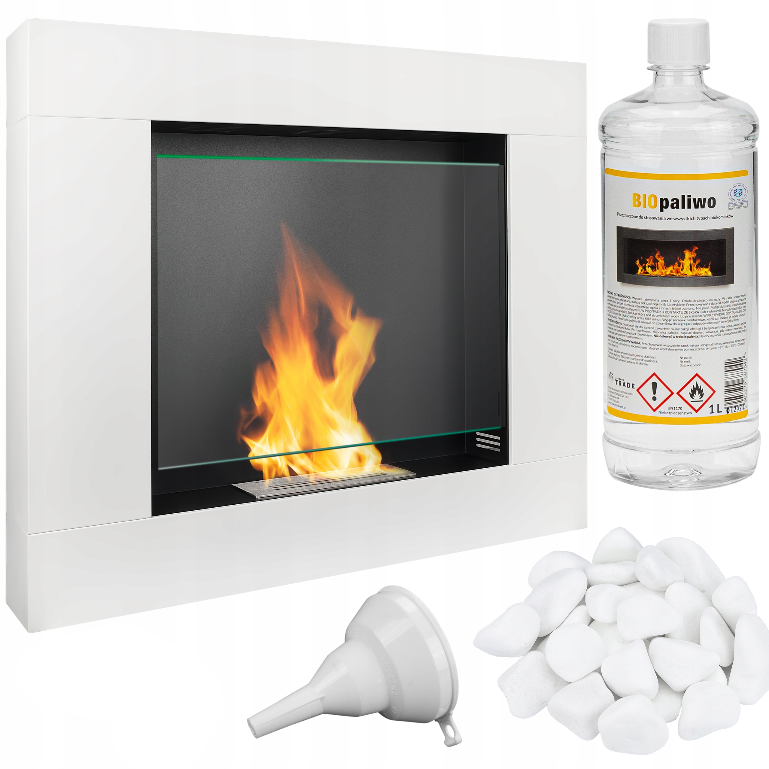 Stojící Biokrb Asne portálový se sklem stojící Boho