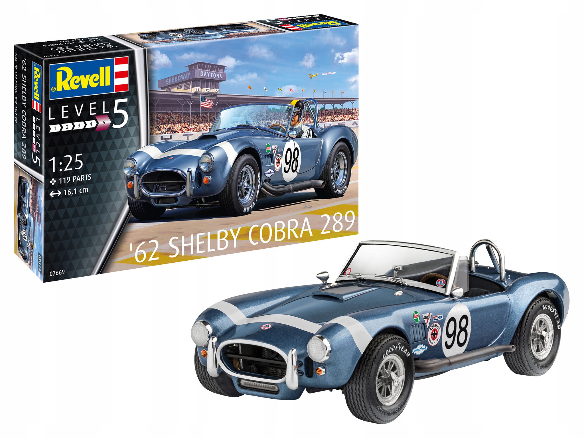 Model Ke Slepení Revell Ac Cobra 289 1:25