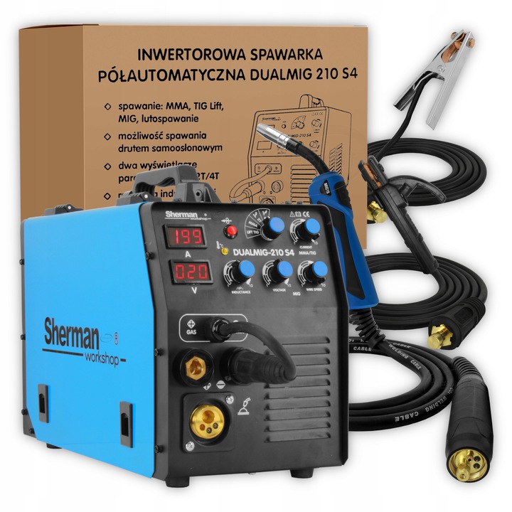 Sherman Invertorová svářečka Dualmig 210 S4