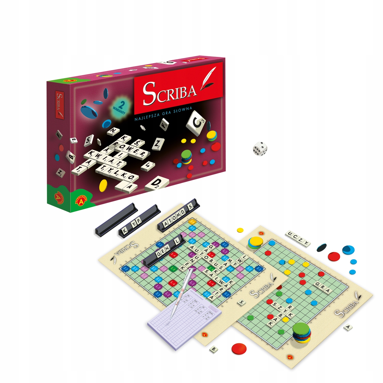 Gry Dziecięca Gra Dla Sześciolatka Familijna Gra Scriba Alexander