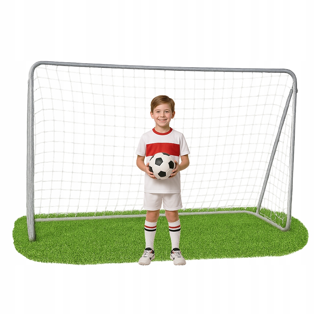 Velká fotbalová branka pro děti na fotbal 210 x 150 x 80 cm Halo-Fit