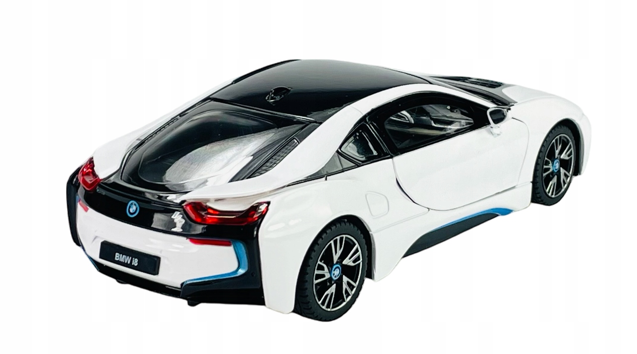 RASTAR BMW i8 BIAŁY 1:24 NOWY METALOWY MODEL Marka Rastar