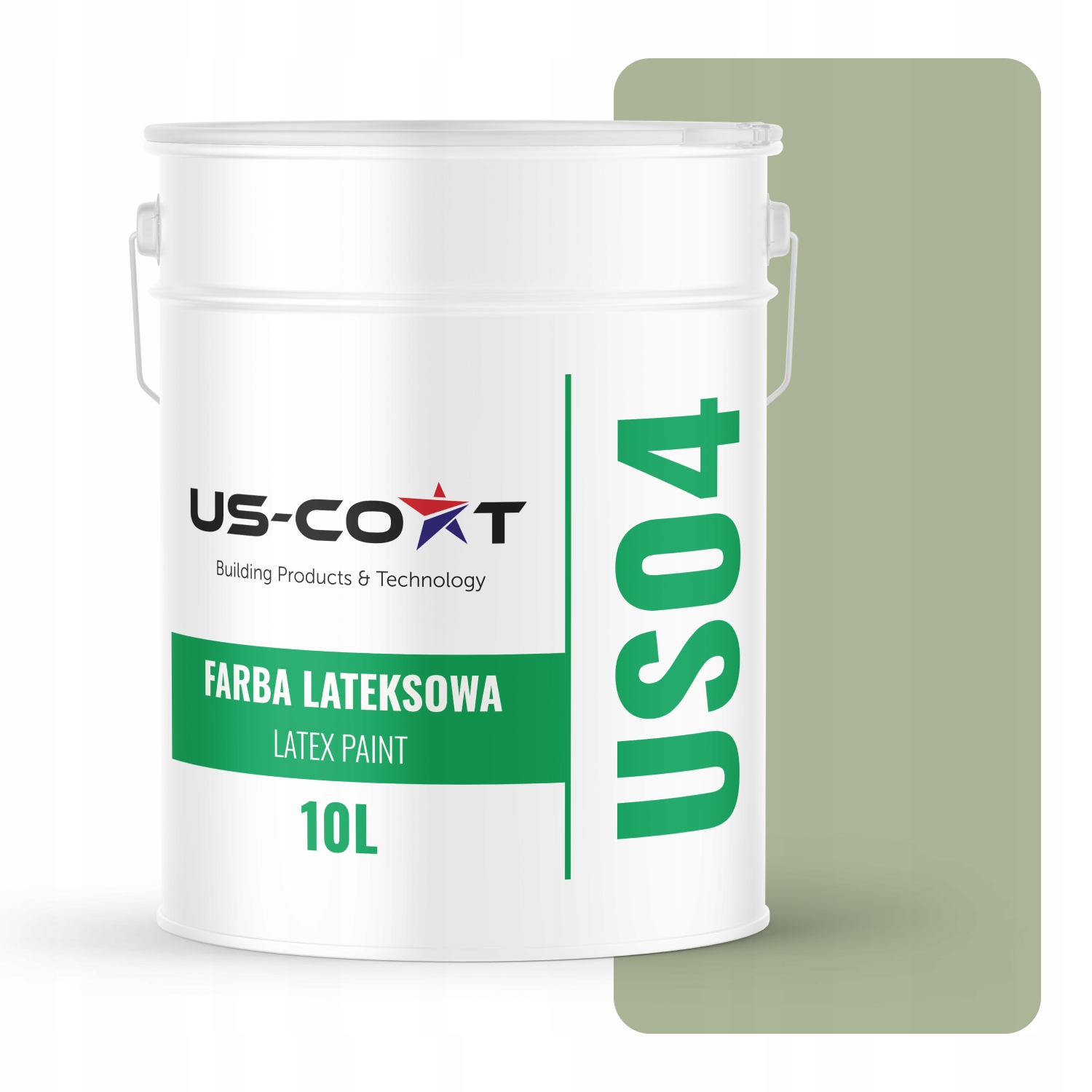 Barva Zelená H2143 10L Hluboká Matná Na Stěny A Strop