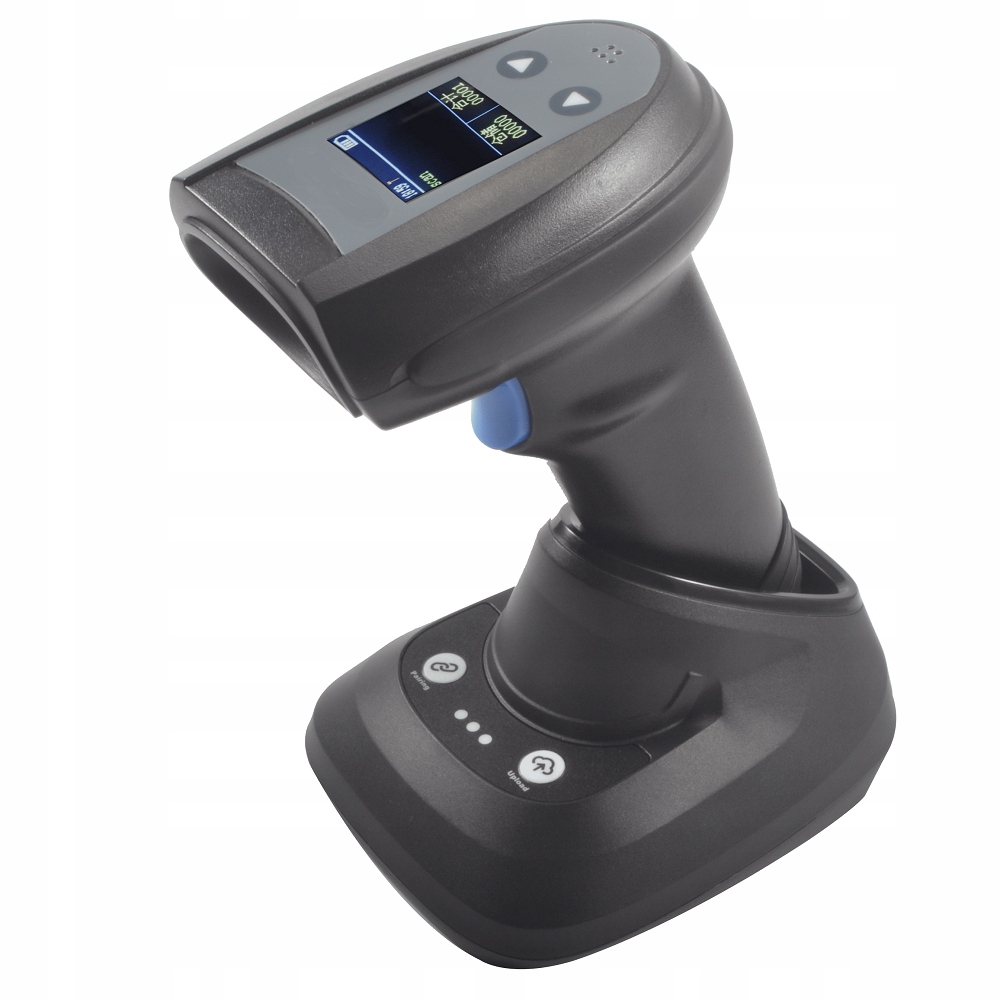 Czytnik kodów 1D 2D QR Aztec OCR z wyświetlaczem