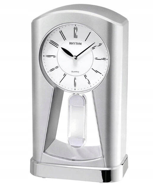 Elegantné Čitateľné Krbové Hodiny S Kyvadlom Rhythm 4RP794WR19 13x23 cm