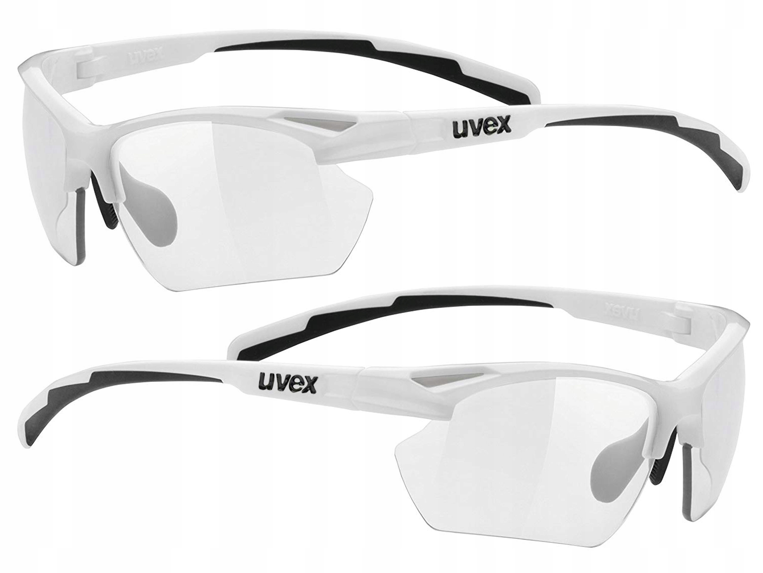 Fotochromatické brýle Uvex Sportstyle 802 Vario malé S1-S3 bílé